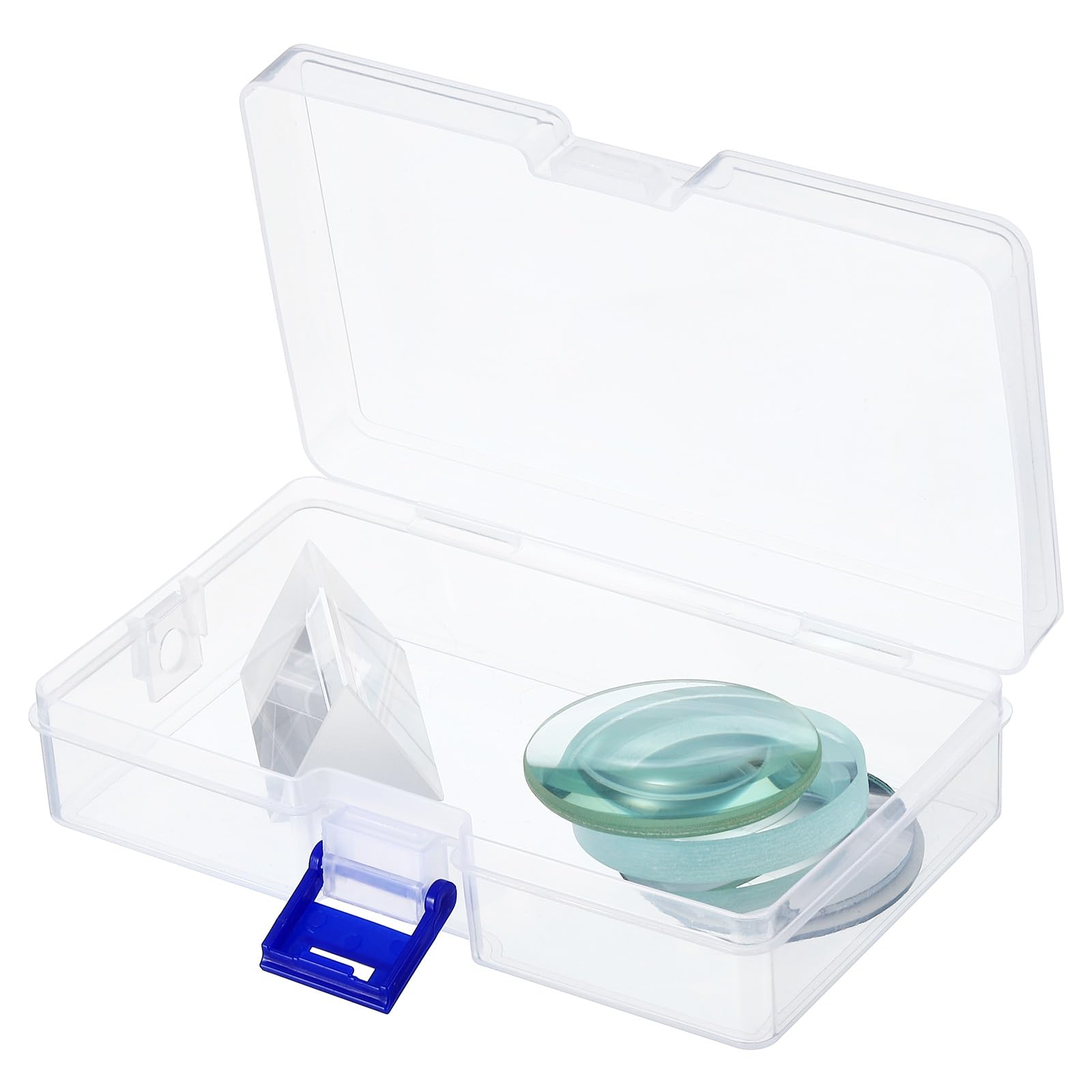 PATIKIL Optical Lens 1 Set, 5 Pcs Double Convex Lens Double